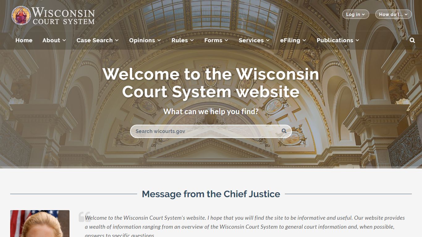 Wisconsin Court System - Court of Appeals opinion search results